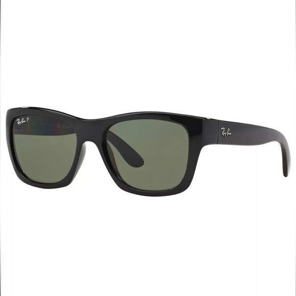 RAY-BAN Unisex Polarized Lightweight Sunglasses RB4194 Square Frame - Picture 1 of 12